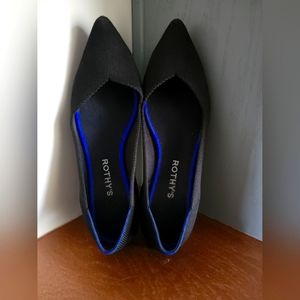 Rothy's The Point Black Solid Size 9